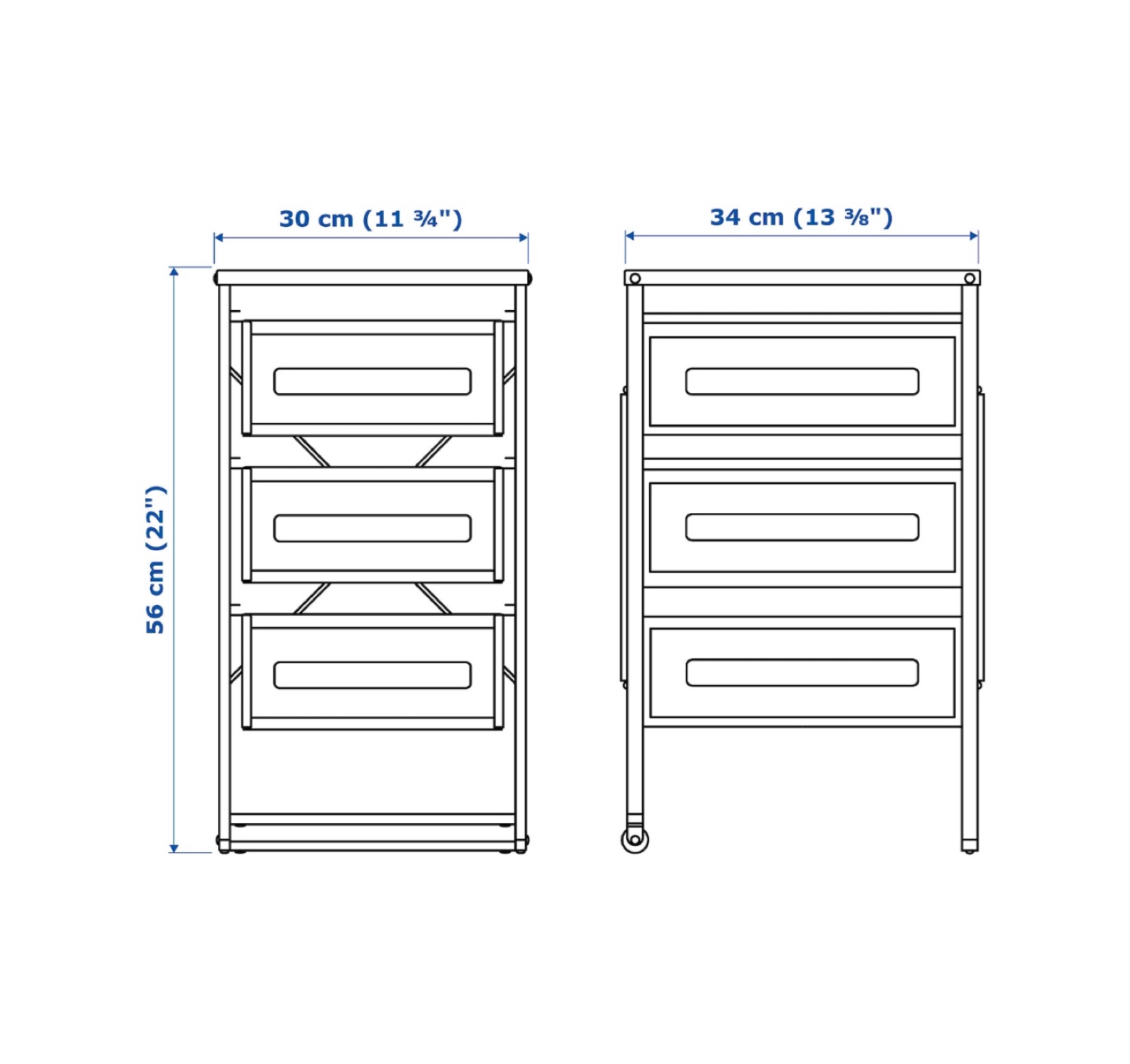 IKEA レッナールト　ホワイトの写真5枚目