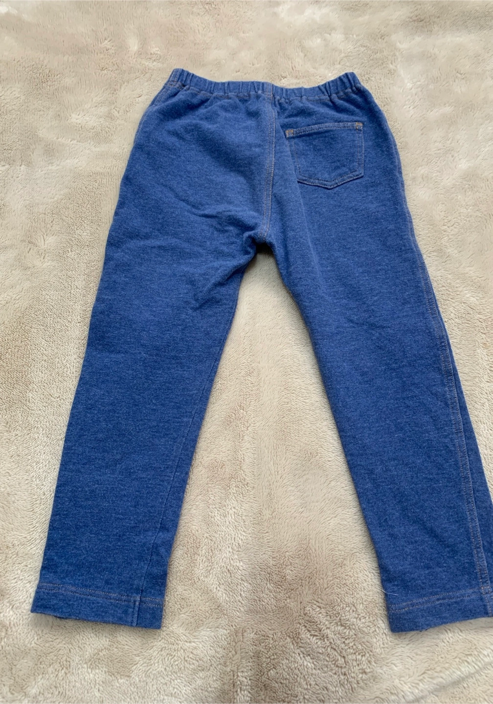 ユニクロ H&M レギンス パンツ 2点セット 90 100 ブルー ピンクの写真4枚目