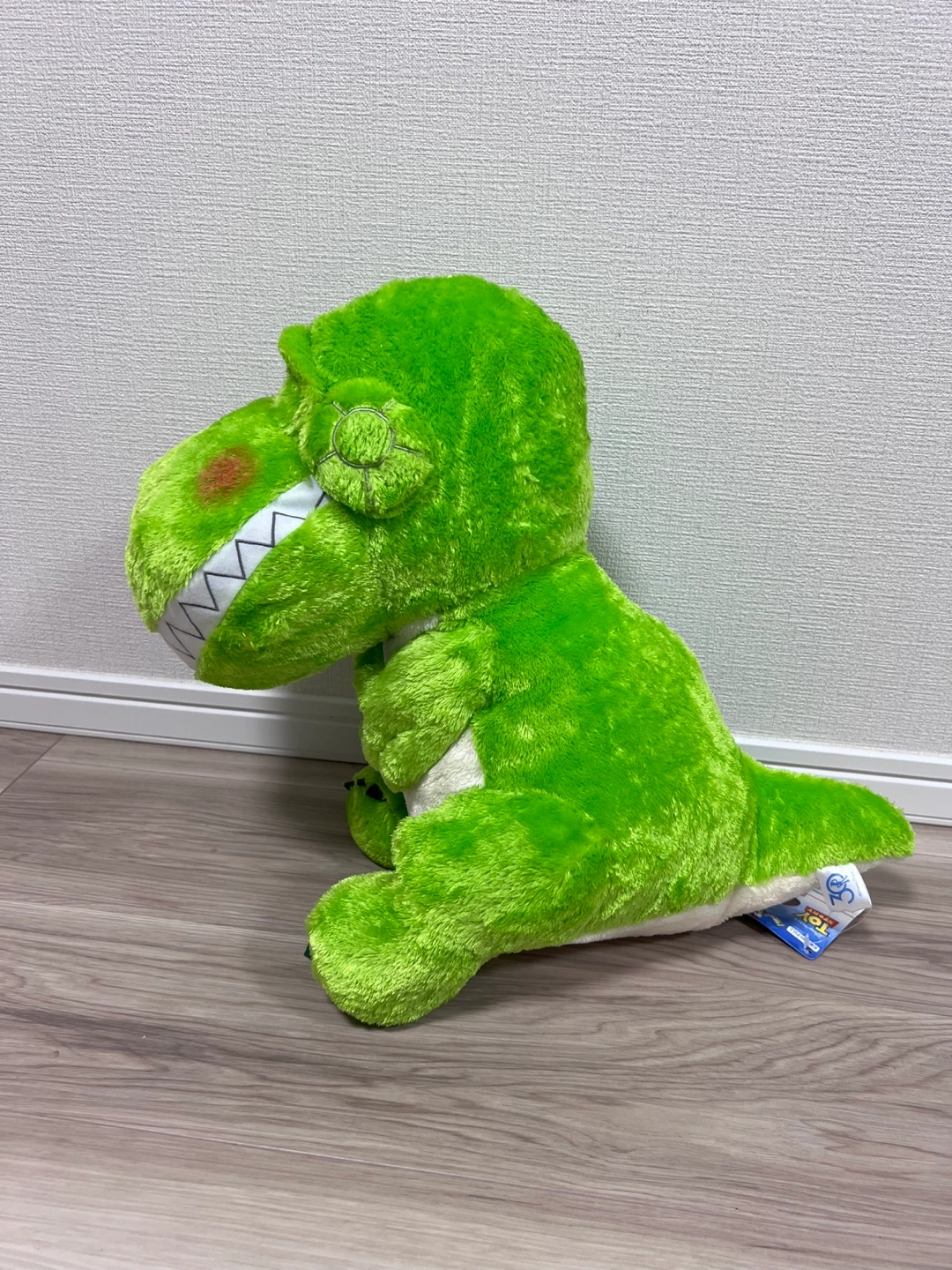 トイストーリー レックス 大きいぬいぐるみの写真2枚目
