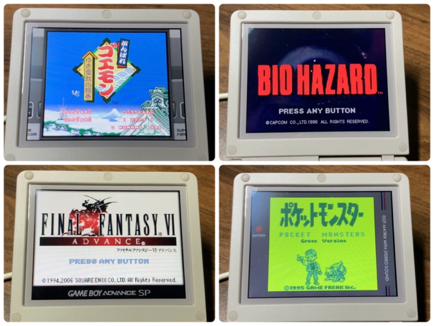 【箱なし】レトロゲーム互換機 SFCホワイト MuOS ゲームボーイアドバンス FC〜GBA〜PSP〜PS1 ケース付属の写真8枚目