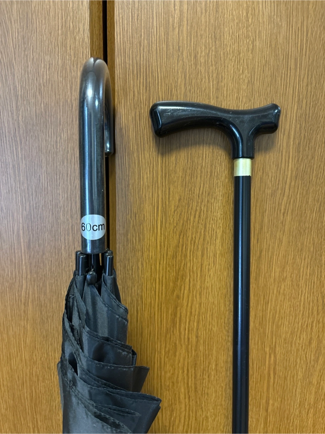 杖 黒色の写真3枚目