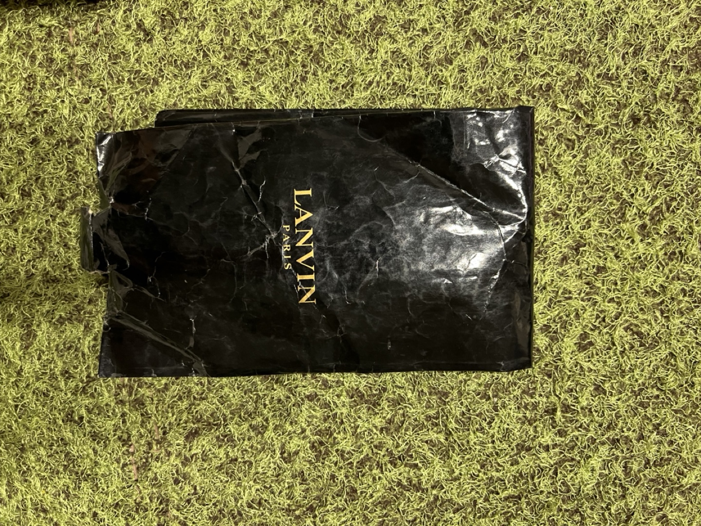 61 未使用　LANVIN ネクタイ ペイズリー柄の写真6枚目