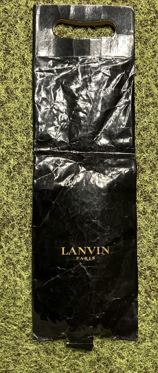 61 未使用　LANVIN ネクタイ ペイズリー柄の写真5枚目