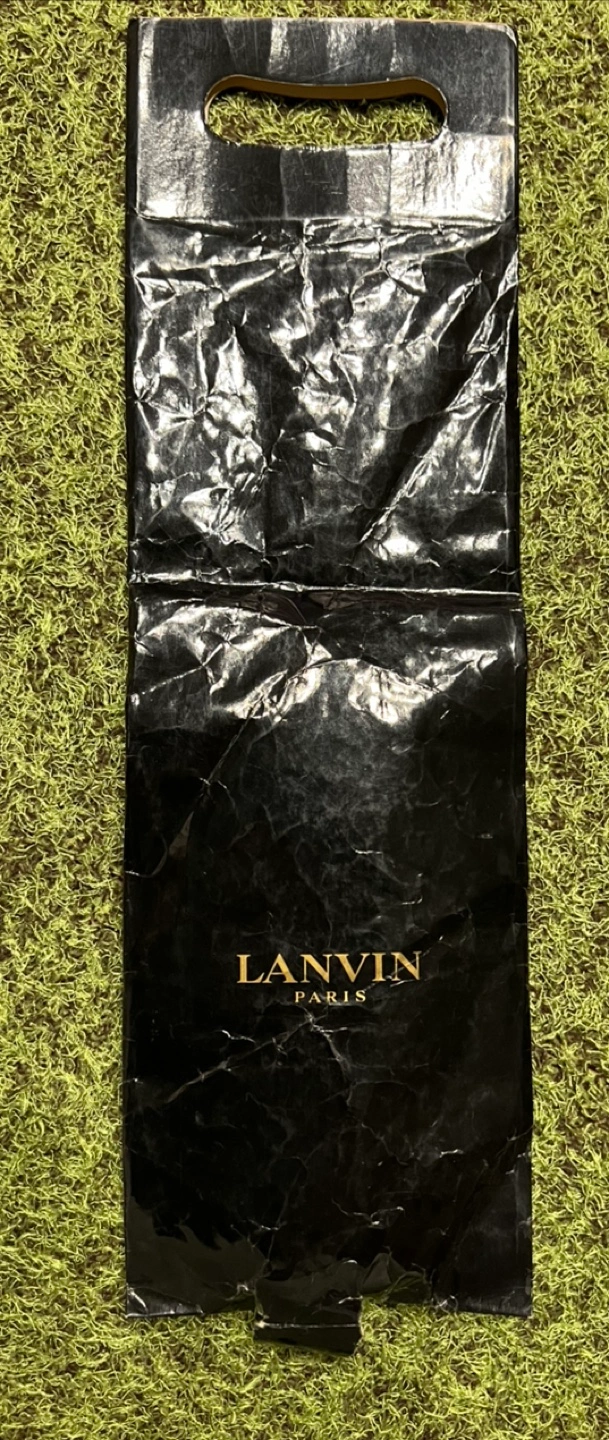 61 未使用 LANVIN ネクタイ ペイズリー柄の写真5枚目