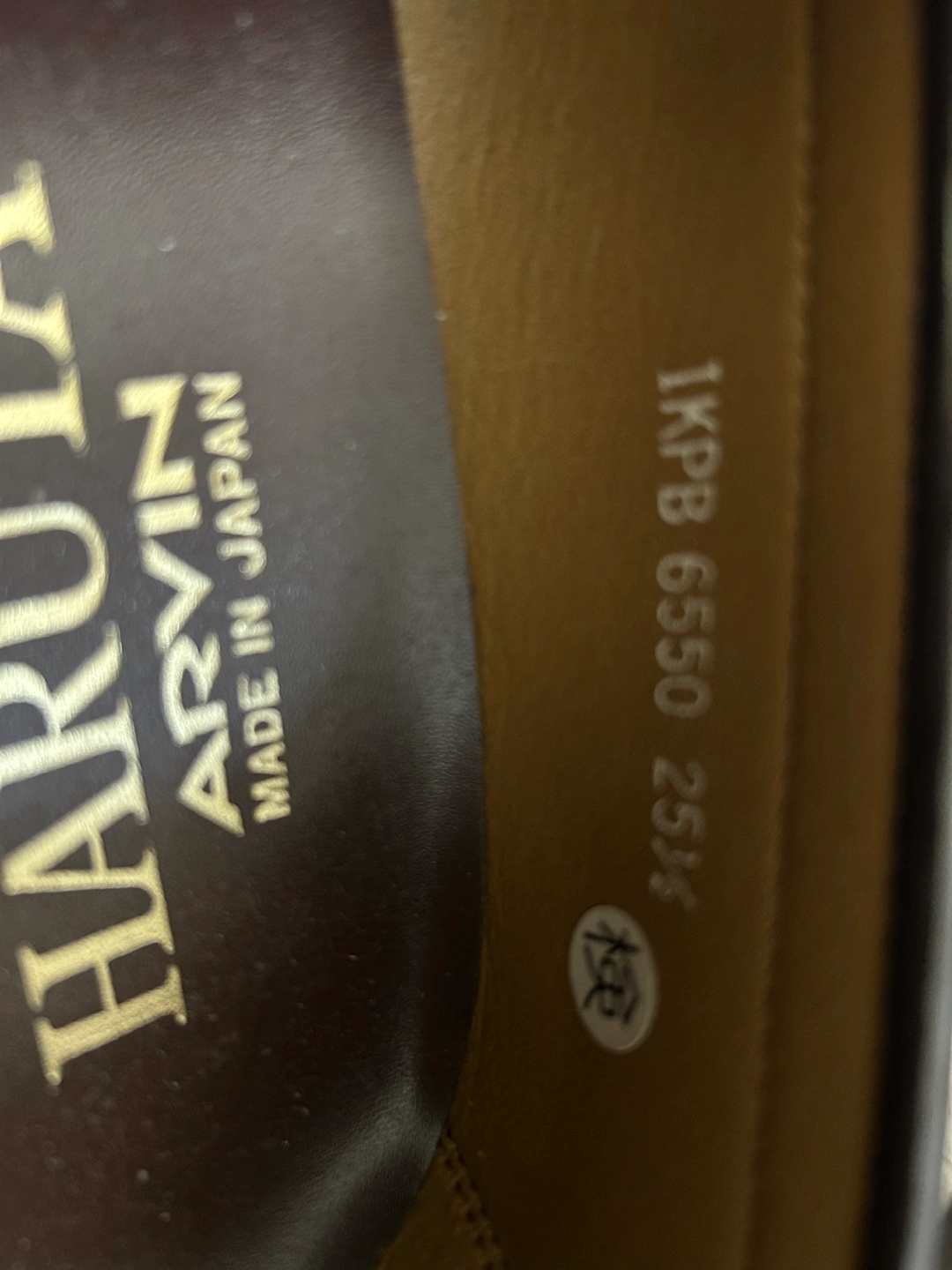 焦茶色ハルタ ARVIN ローファー 25 1/2の写真5枚目