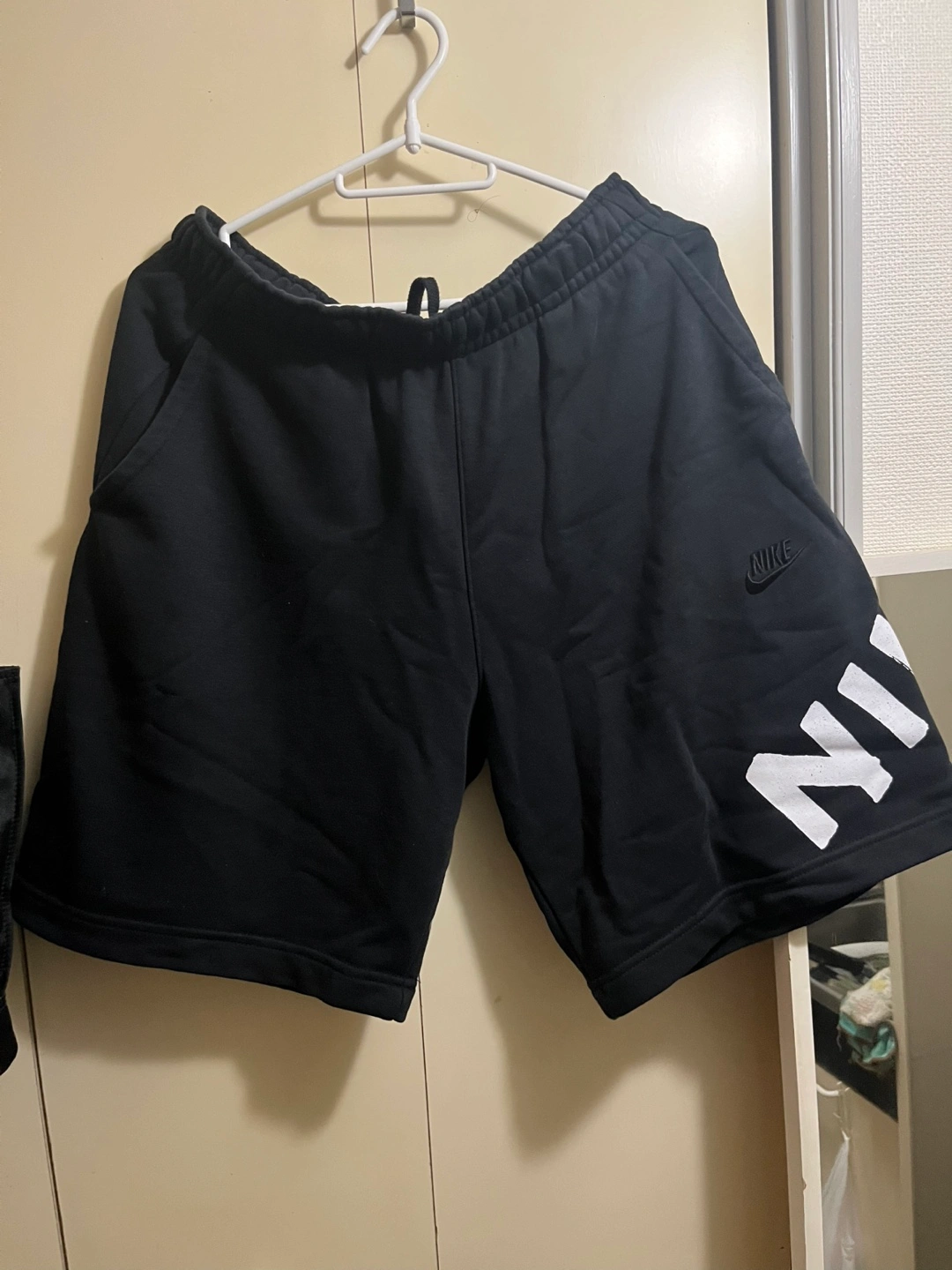 NIKEスエット生地プルオーバーパーカー&ハーフパンツセットアップ⇒sizeXL汚れ毛玉無し⇒美品!の写真4枚目