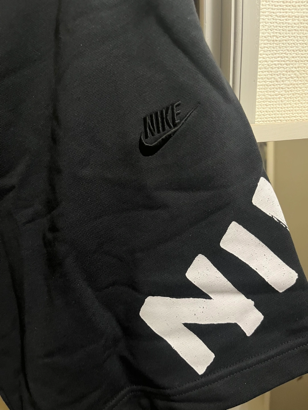 NIKEスエット生地プルオーバーパーカー&ハーフパンツセットアップ⇒sizeXL汚れ毛玉無し⇒美品!の写真6枚目