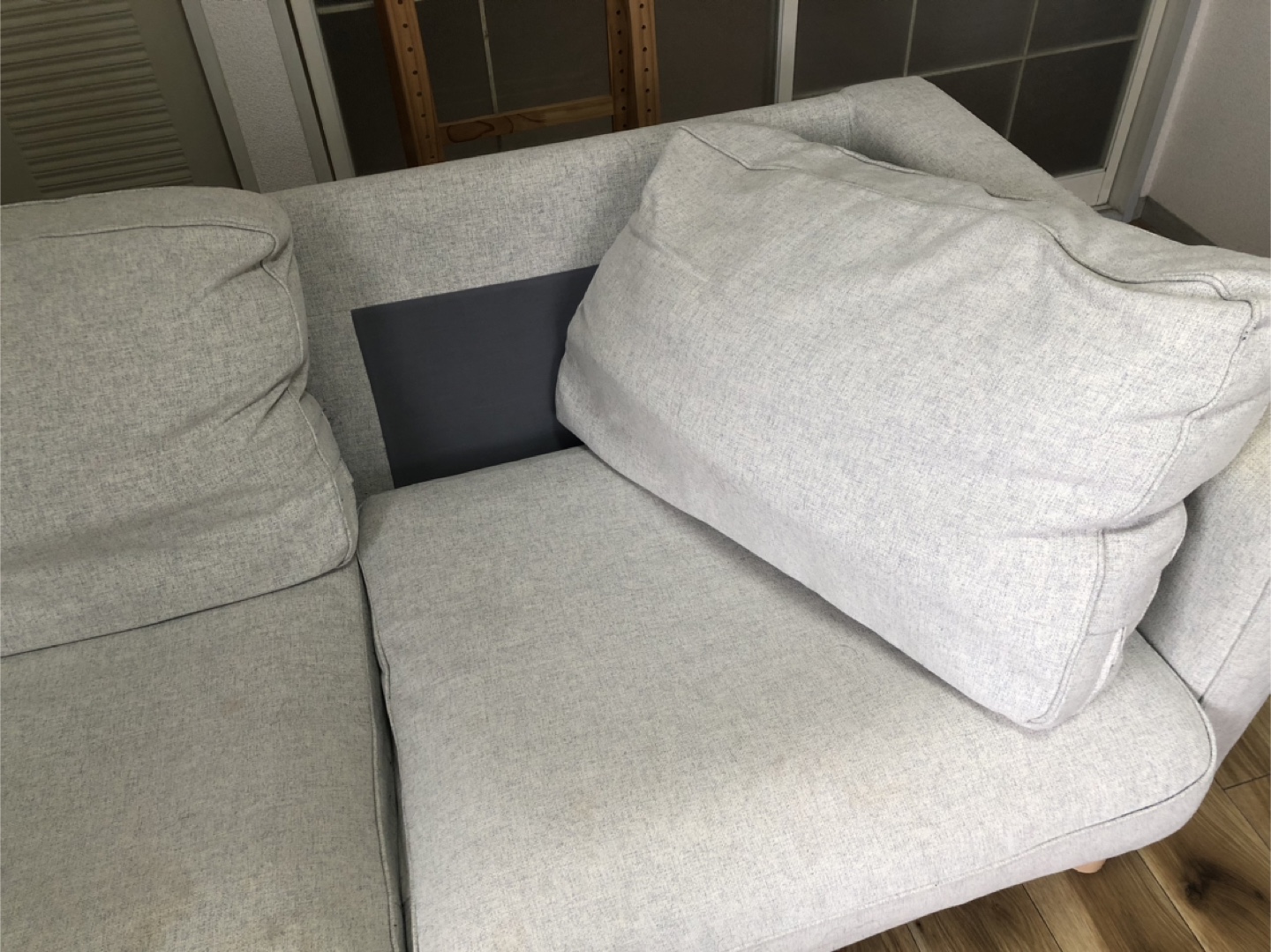 ソファ【IKEAペルプ】の写真2枚目