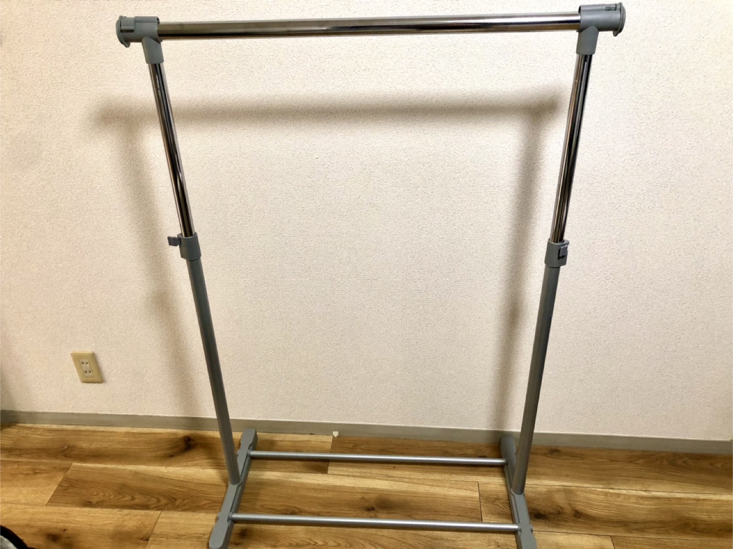 高さ調整可能◎ハンガーラックの写真2枚目