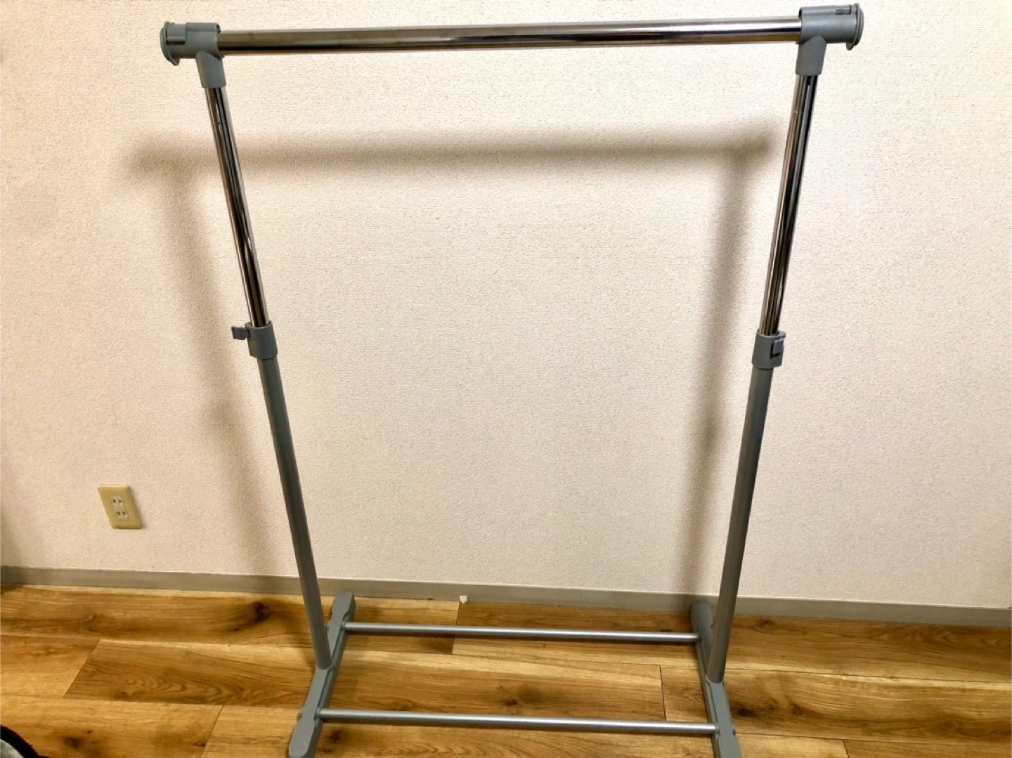 高さ調整可能◎ハンガーラックの写真2枚目