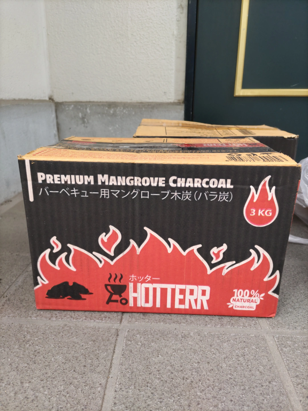 バーベキュー用マングローブ木炭 3kg×2箱+薪の写真2枚目