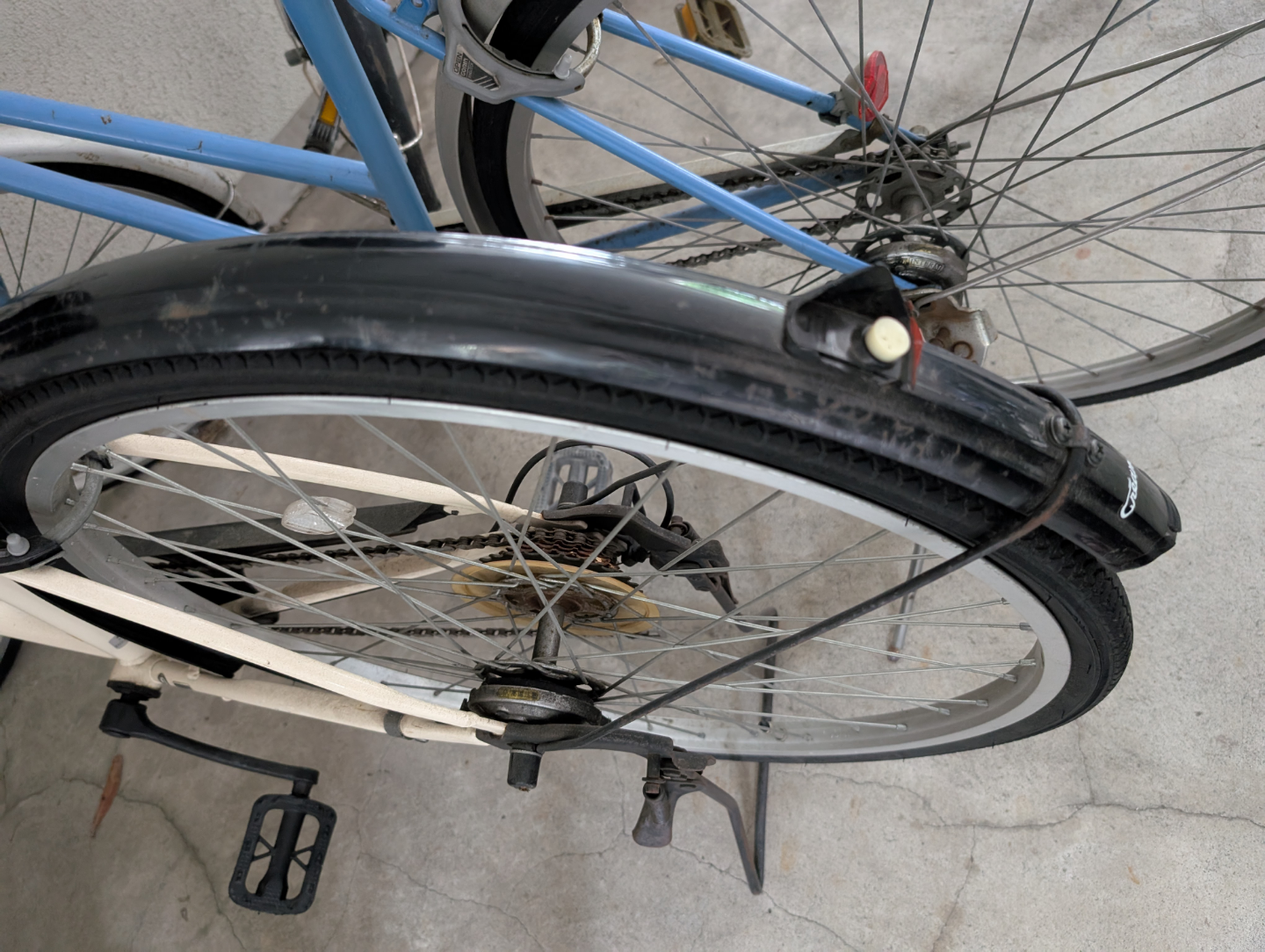 自転車 Cream クリーム色の写真5枚目