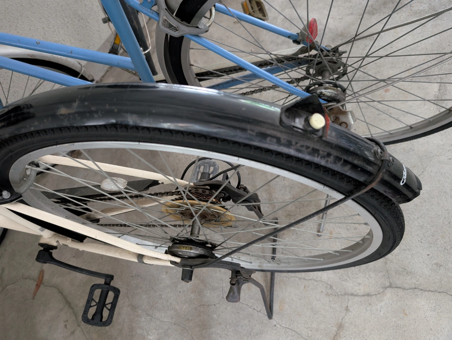 自転車 Cream クリーム色の写真5枚目