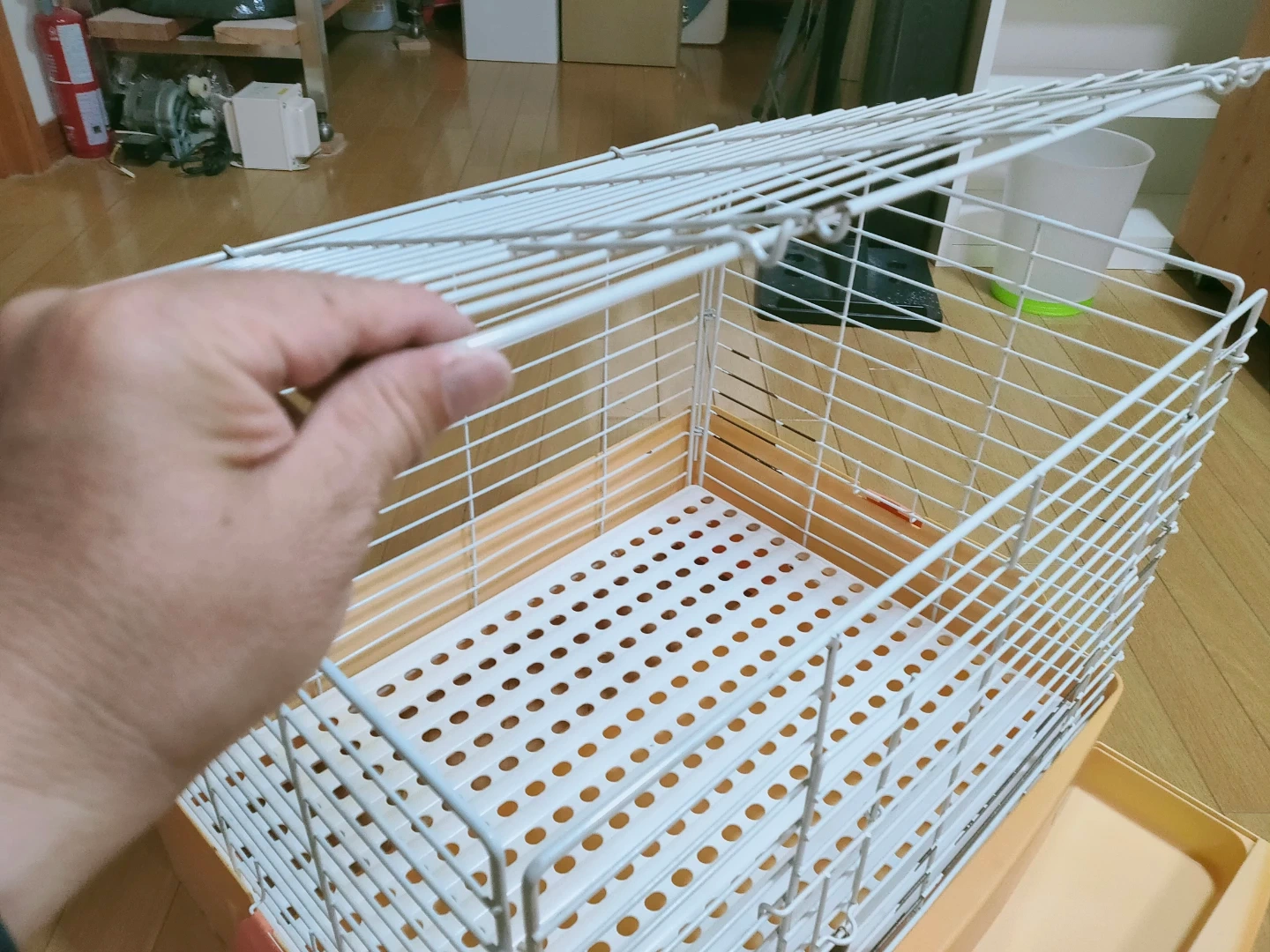 ウサギ、モルモット用飼育ゲージの写真4枚目