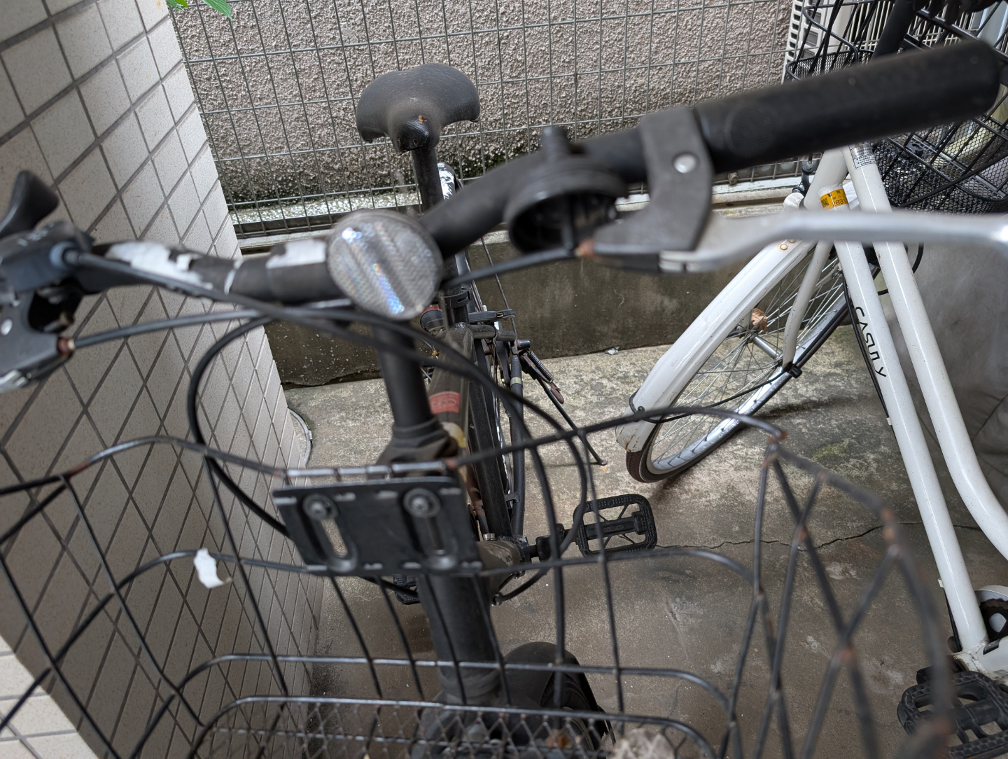 自転車 黒 中古の写真2枚目