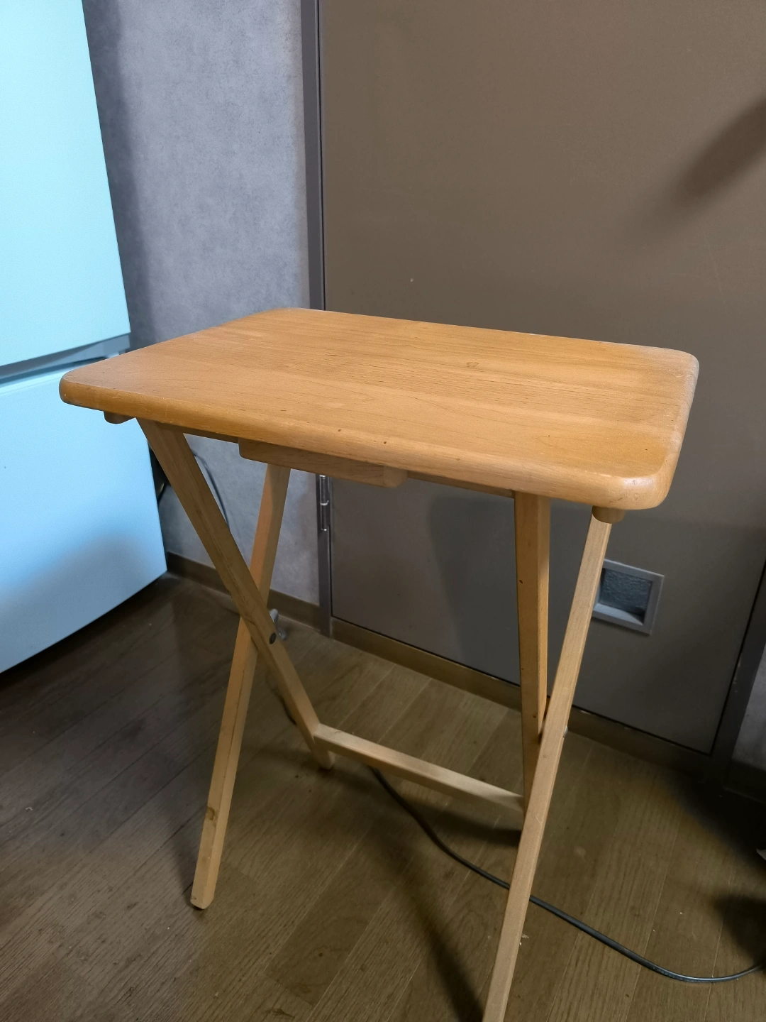 木製 折りたたみテーブル(コンパクトサイズ)
