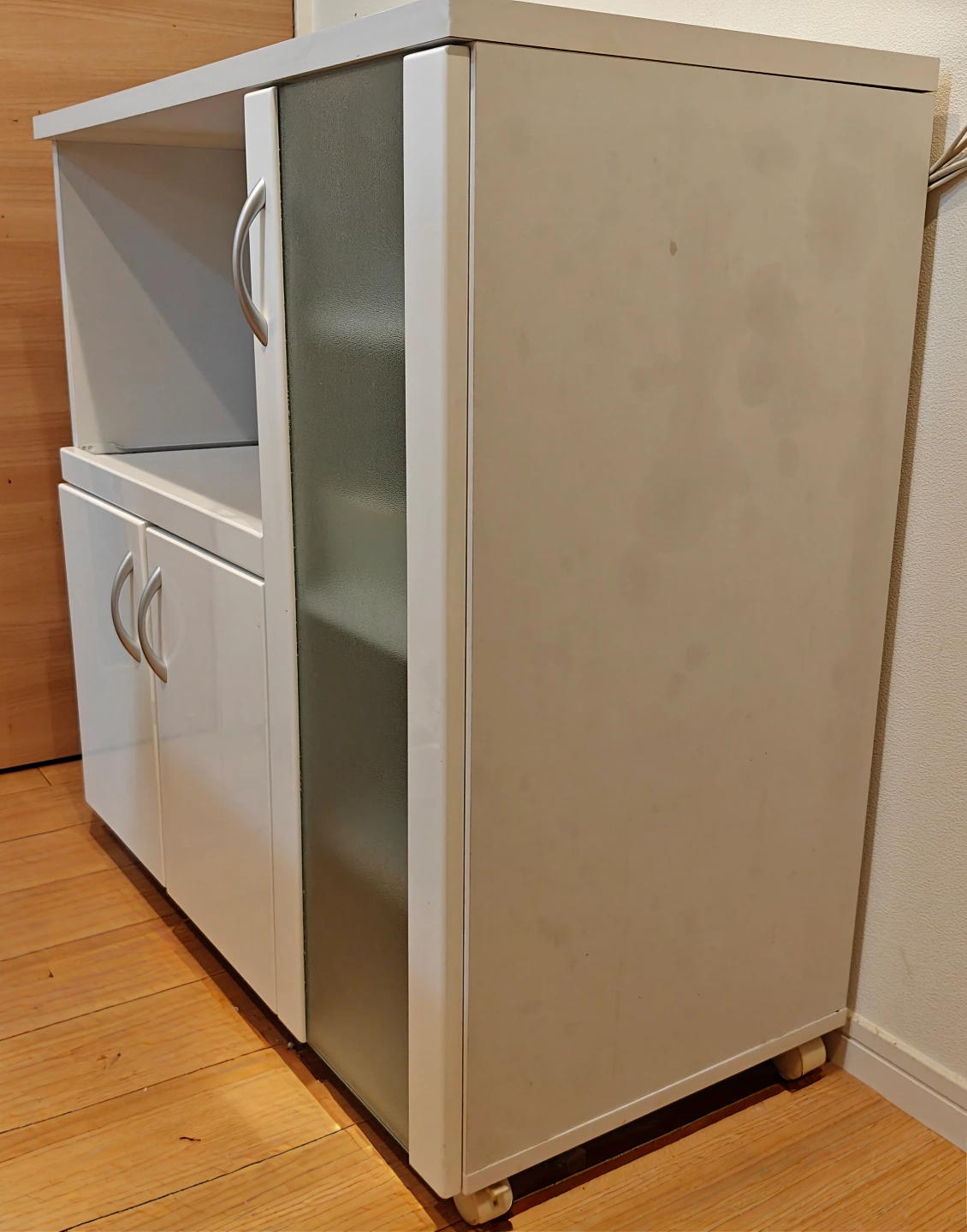 お値下げ【5/28まで】食器棚 キッチンボード 幅90cmの写真3枚目