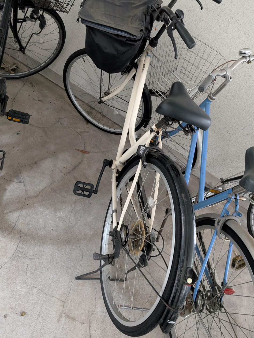 自転車 Cream クリーム色の写真4枚目