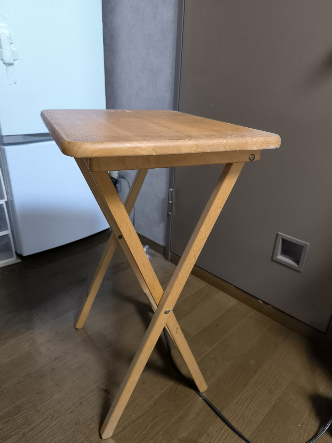 木製 折りたたみテーブル(コンパクトサイズ)の写真2枚目