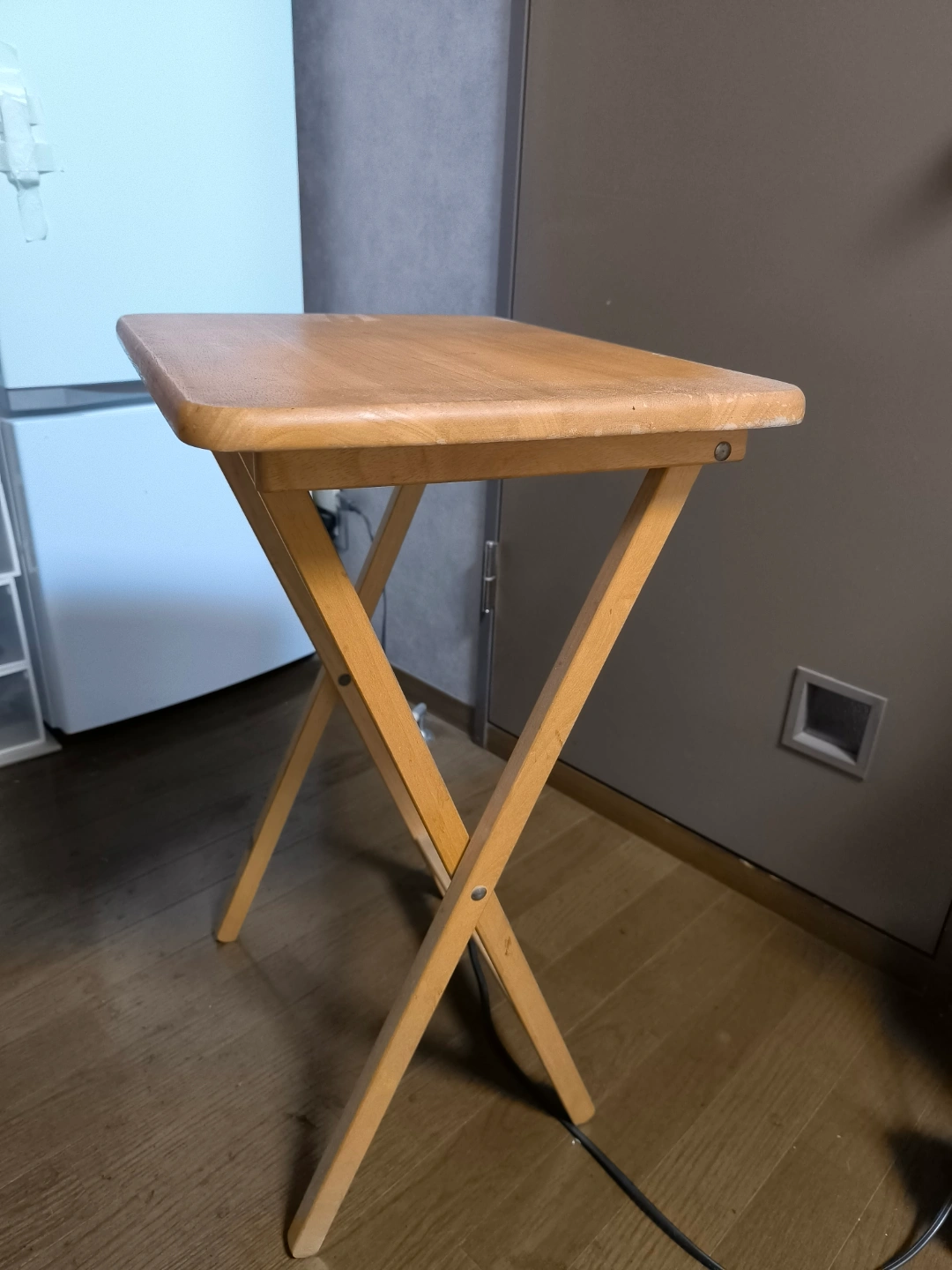 木製 折りたたみテーブル(コンパクトサイズ)の写真2枚目
