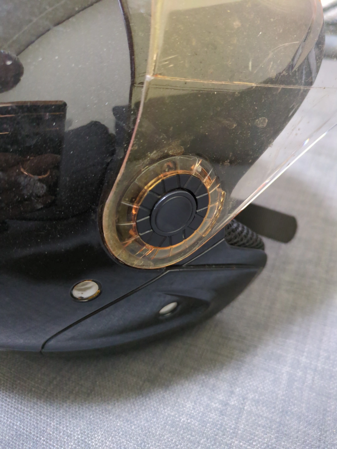 バイクヘルメット 黒 MAXの写真2枚目