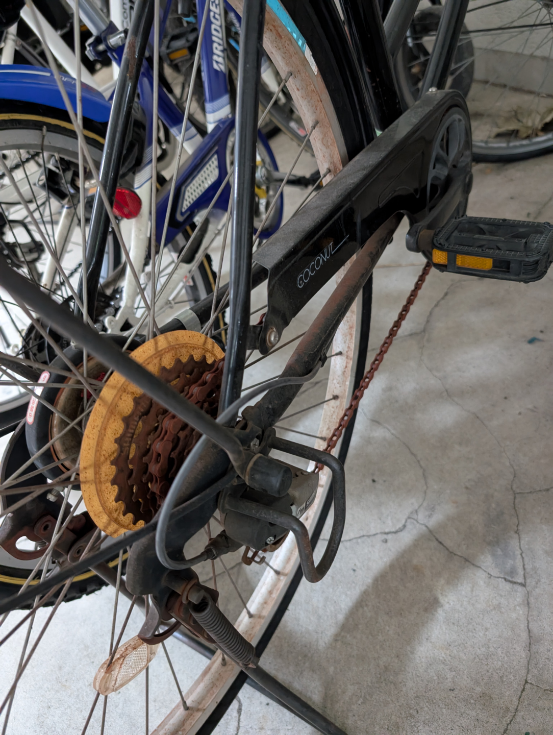 自転車 黒色 中古の写真4枚目