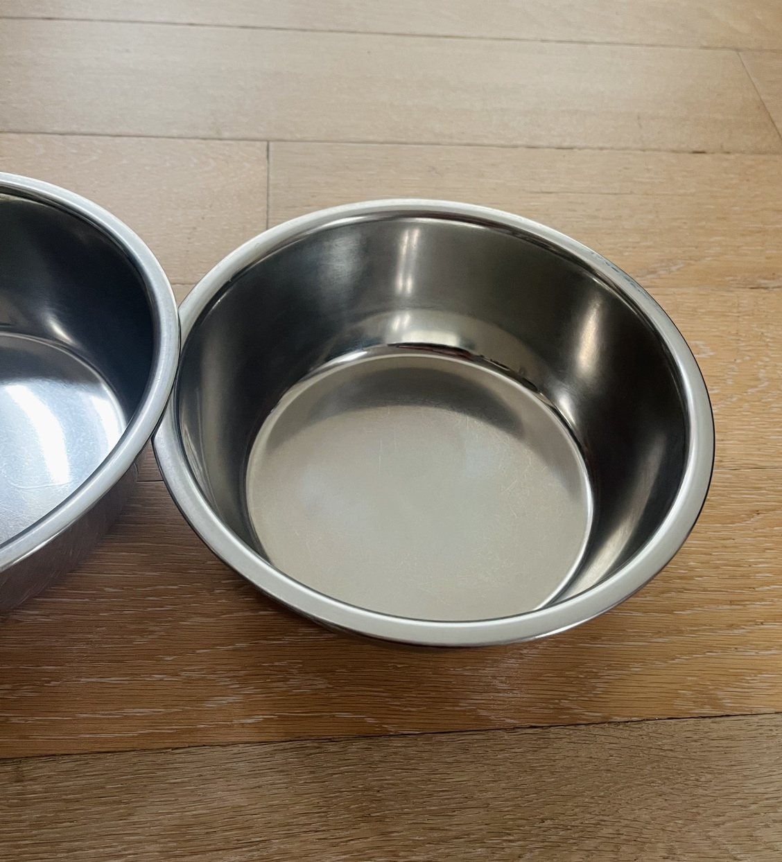 犬用 フード&水 ボウル ステンレス製の写真2枚目
