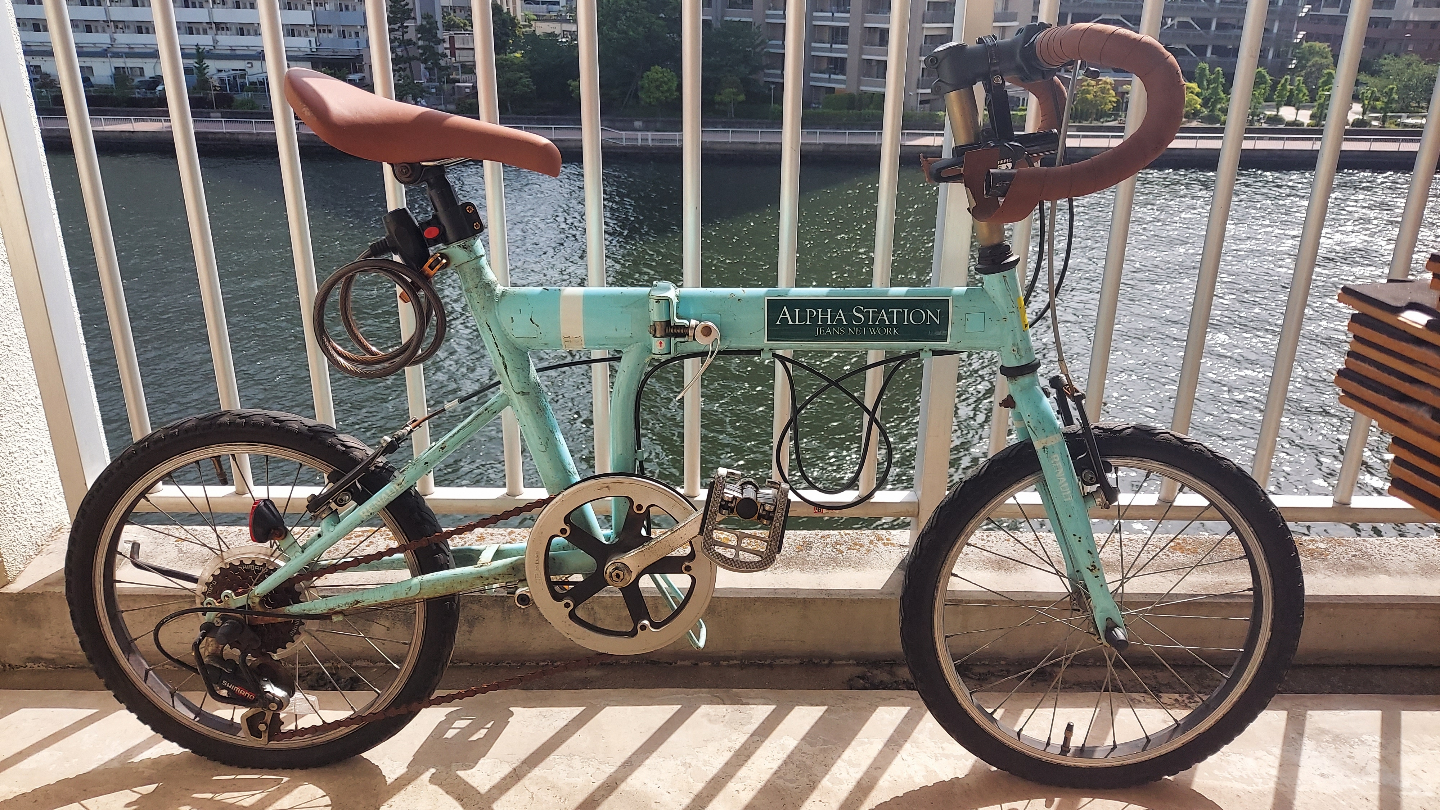 ルノー18インチ折りたたみ自転車
