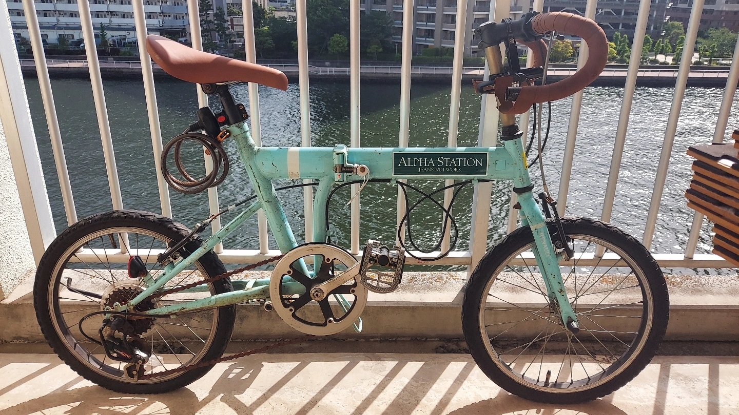 ルノー18インチ折りたたみ自転車