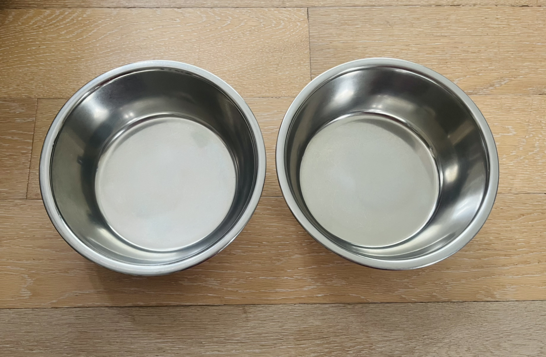 犬用 フード&水 ボウル ステンレス製