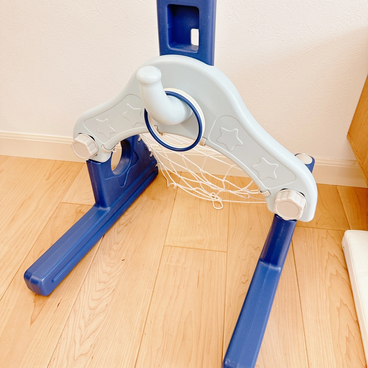 子供用 ミニバスケットゴール サッカーゴール 輪投げ 家庭用 3wayの写真3枚目