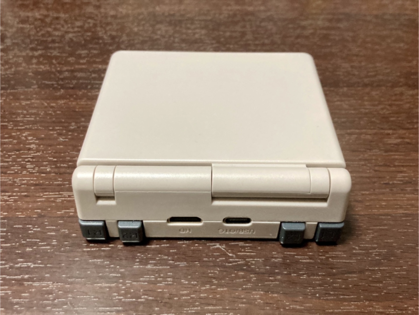 【箱なし】レトロゲーム互換機 SFCホワイト MuOS ゲームボーイアドバンス FC〜GBA〜PSP〜PS1 ケース付属の写真7枚目