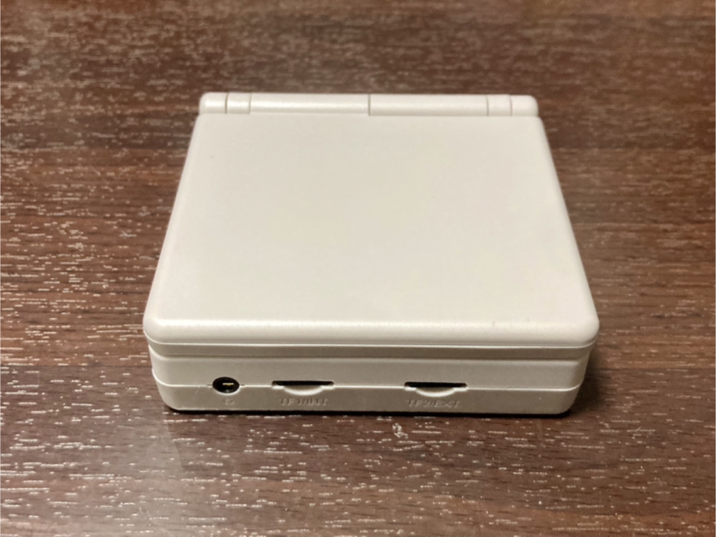 【箱なし】レトロゲーム互換機 SFCホワイト MuOS ゲームボーイアドバンス FC〜GBA〜PSP〜PS1 ケース付属の写真5枚目