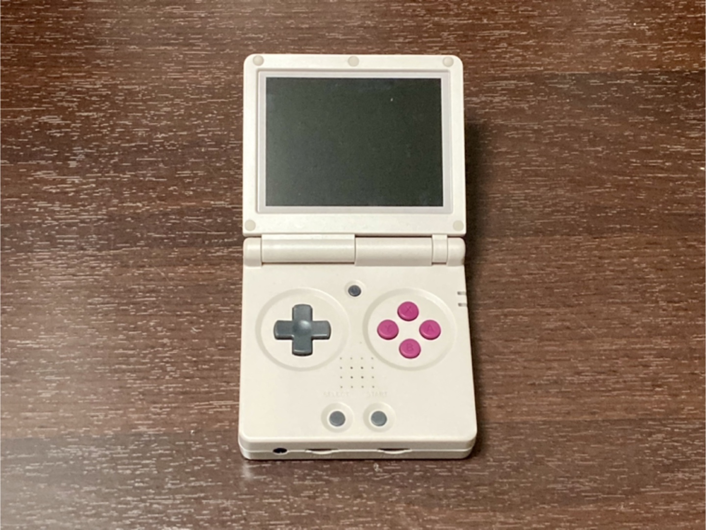 【箱なし】レトロゲーム互換機 SFCホワイト MuOS ゲームボーイアドバンス FC〜GBA〜PSP〜PS1 ケース付属