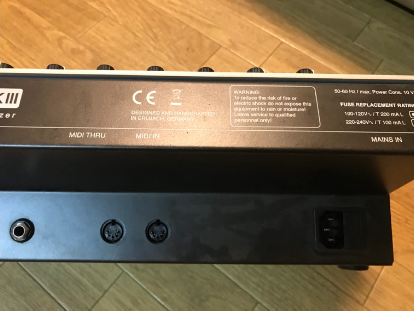 VERMONA DRM1 MKIII ドラムシンセサイザーの写真6枚目