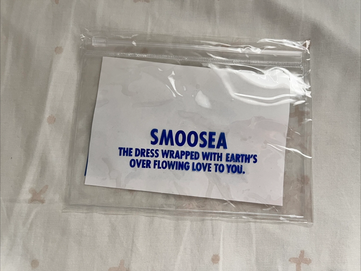 【新品】【未開封】SMOOSEA SEAロゴ クリアポーチの写真2枚目