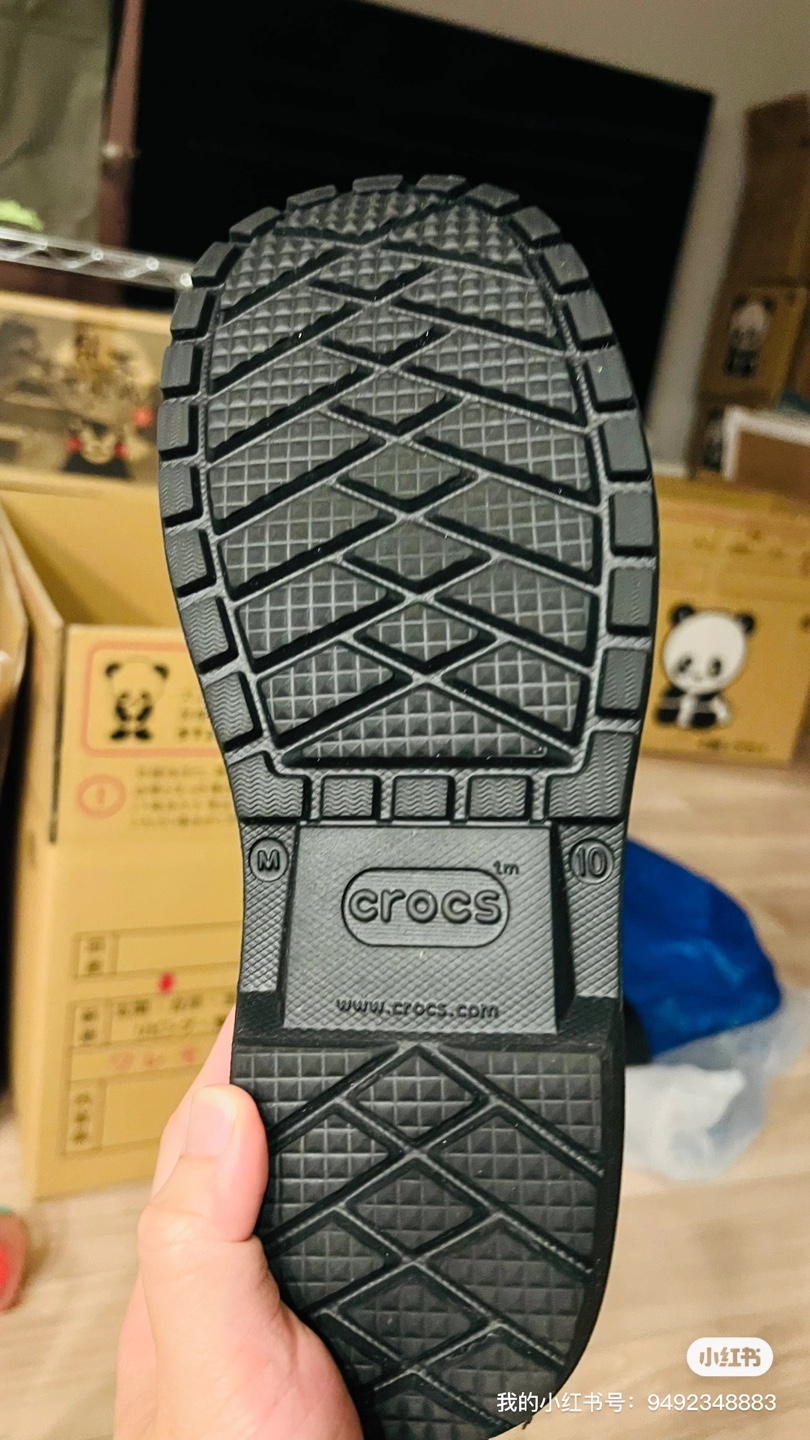 Crocs レインブーツ ブラック 10サイズの写真3枚目