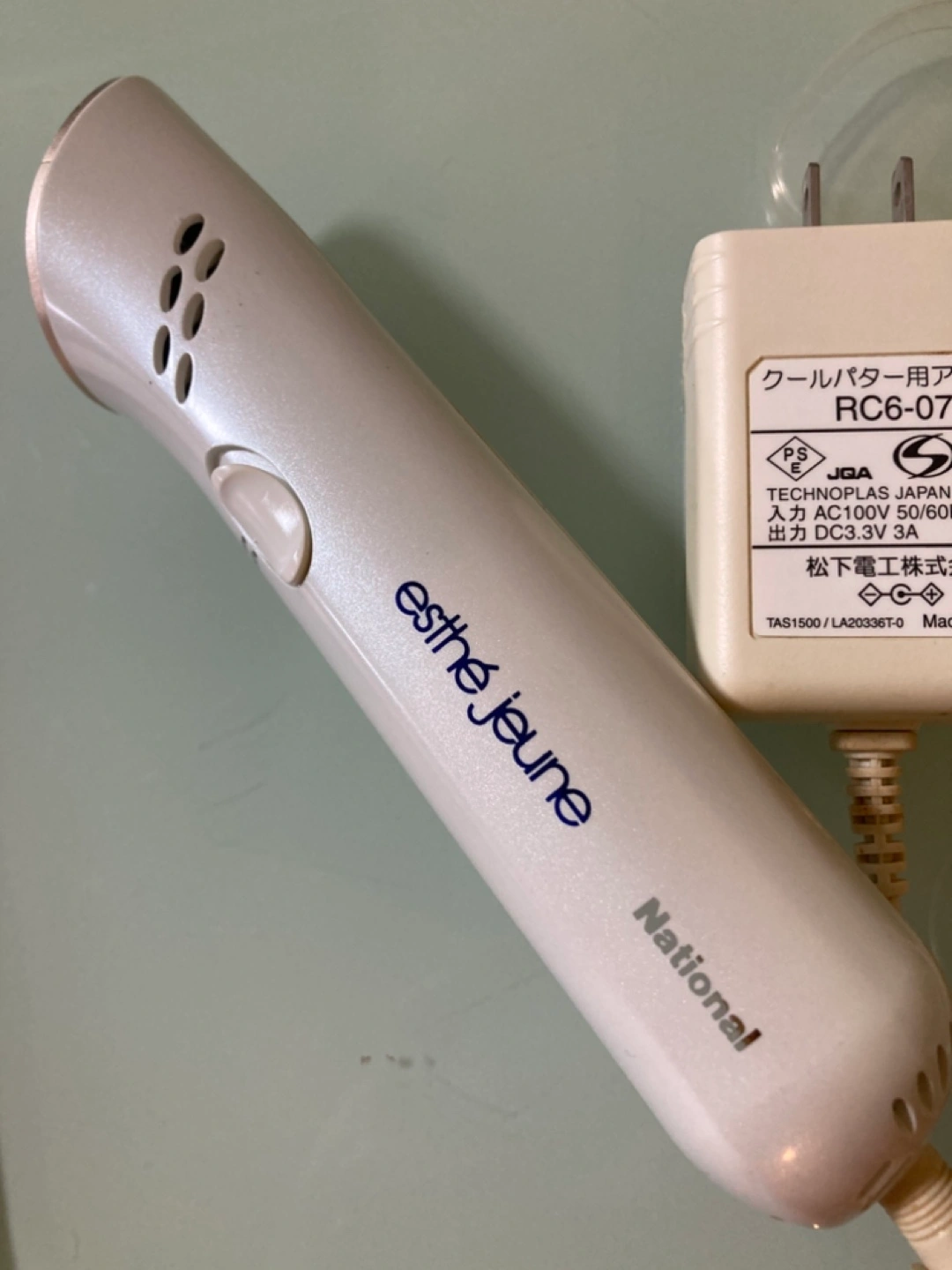 美顔器 毛穴 引き締め用 クールパター National イオンスチーム ナノケア 自宅エステ エステジェンヌの写真6枚目