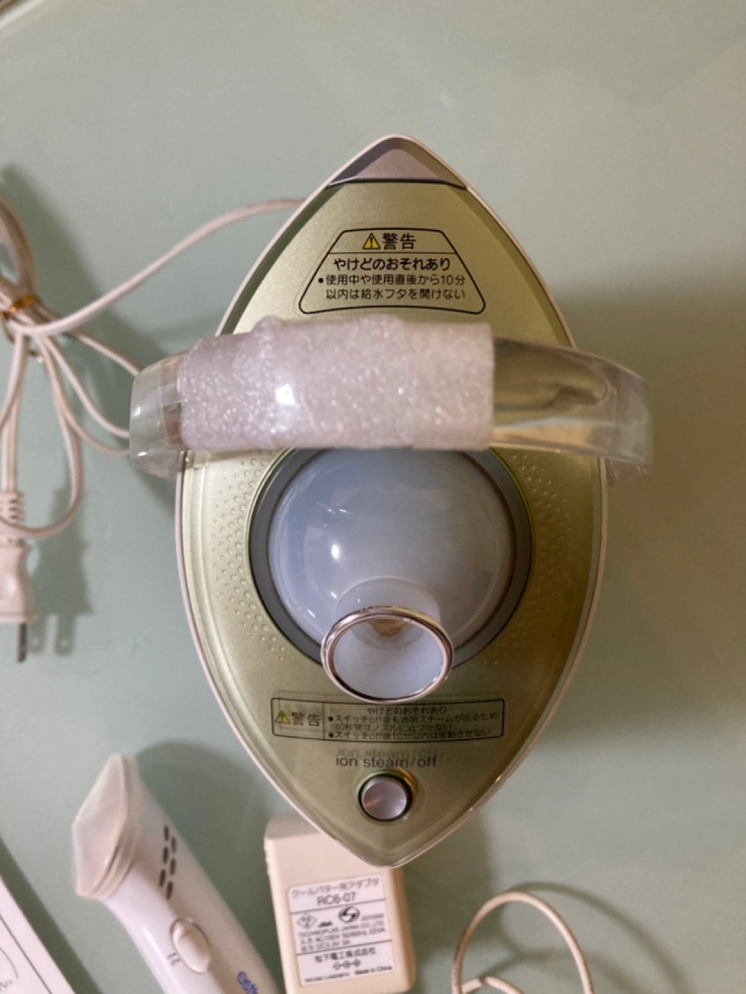 美顔器 毛穴 引き締め用 クールパター National イオンスチーム ナノケア 自宅エステ エステジェンヌの写真2枚目