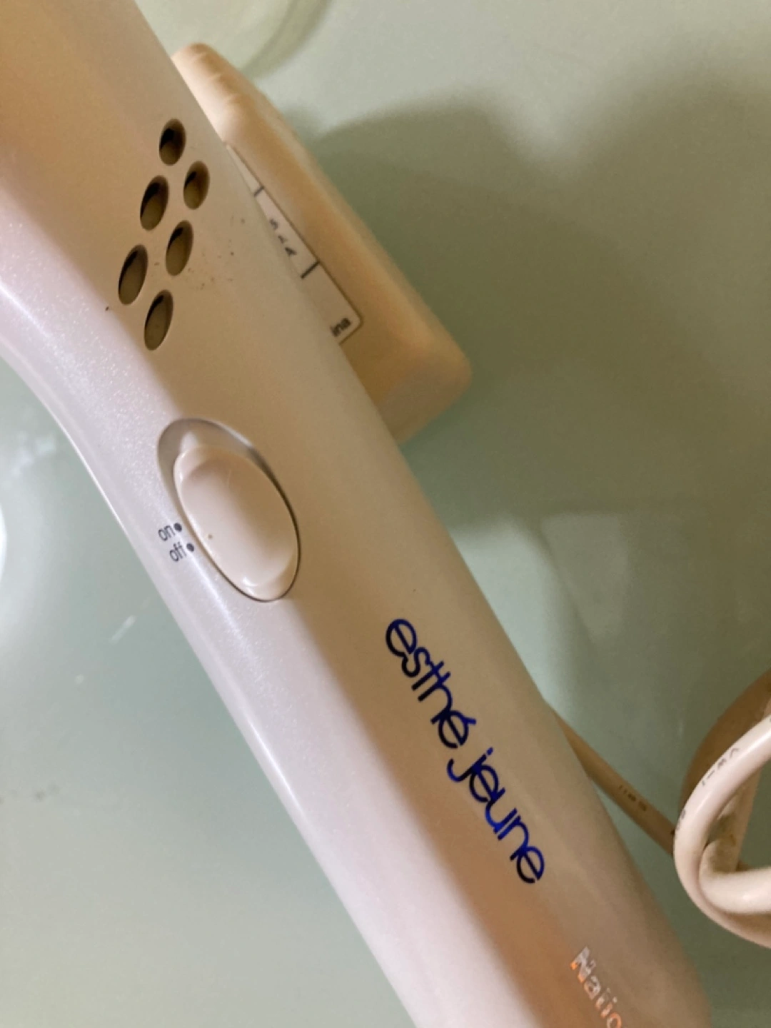 美顔器 毛穴 引き締め用 クールパター National イオンスチーム ナノケア 自宅エステ エステジェンヌの写真5枚目