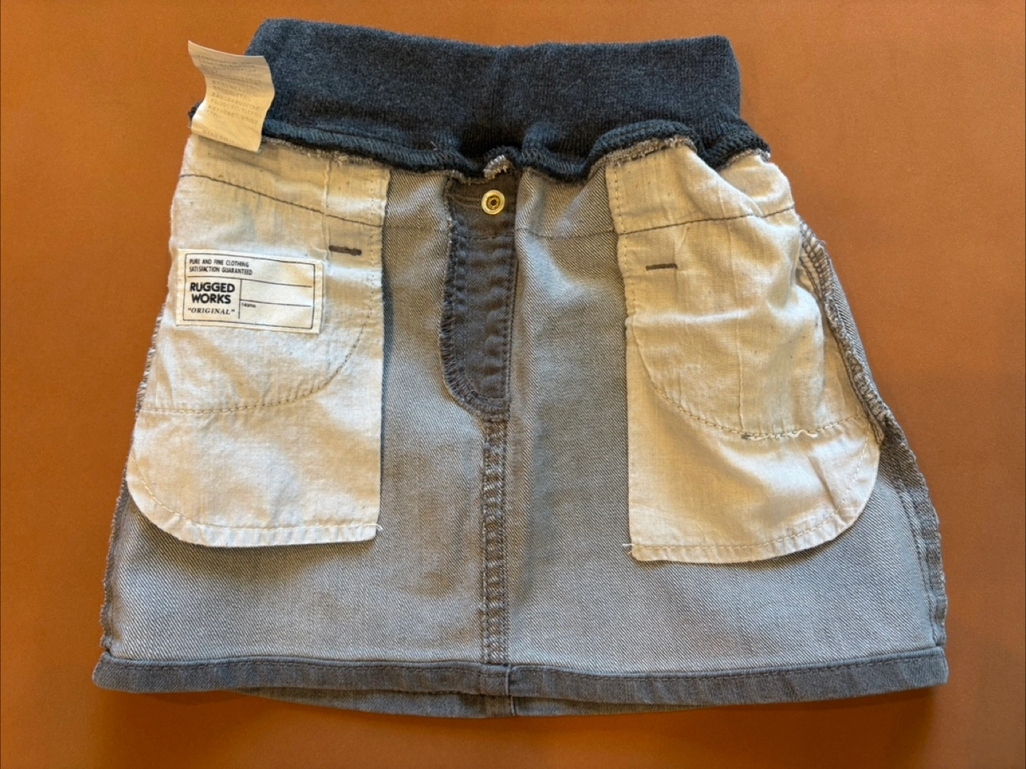 【他の出品物購入で差し上げます】デニムスカート 100cmの写真2枚目