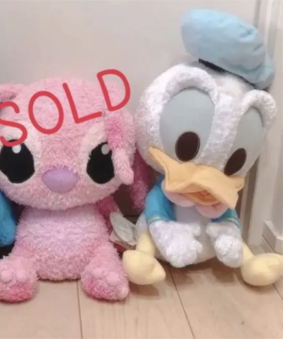　【最終値下げ！10月18日迄で出品終了とさせて頂きます！ドナルドダック　ぬいぐるみ　ディズニー