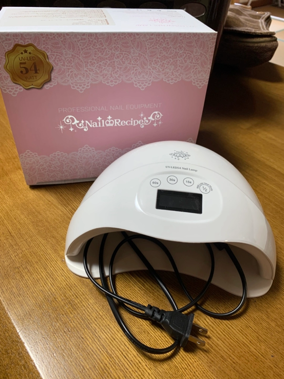 ネイルレシピ UV-LED54 ネイルランプ