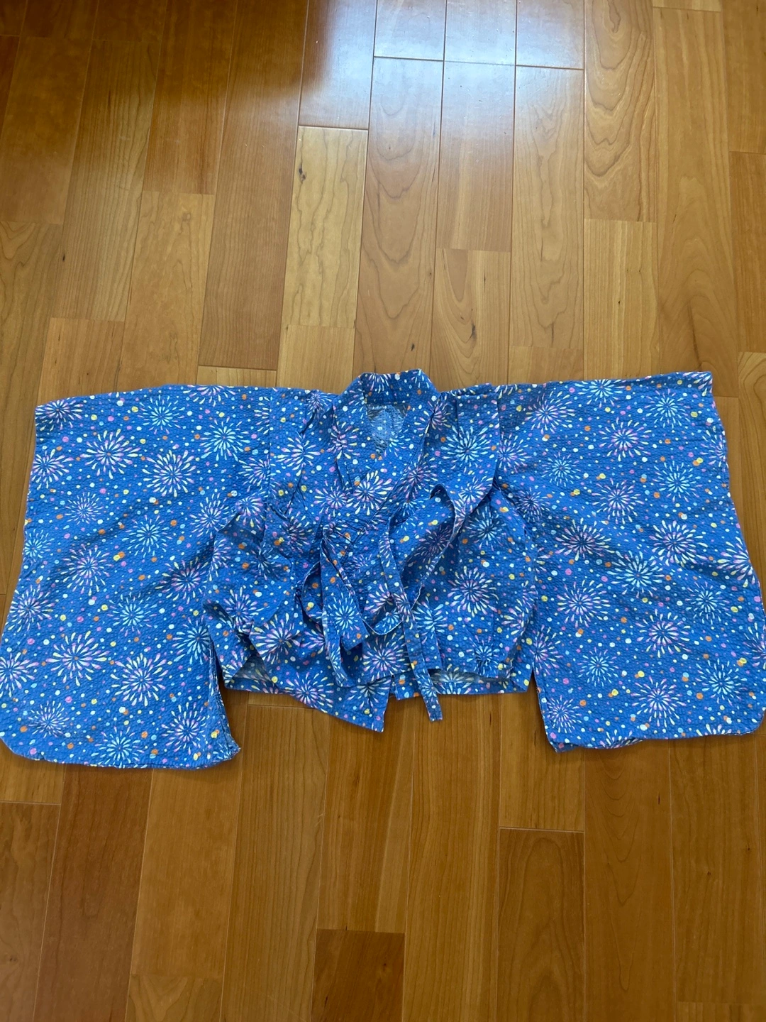 子供用浴衣 110センチハンドメイド品の中古の写真3枚目