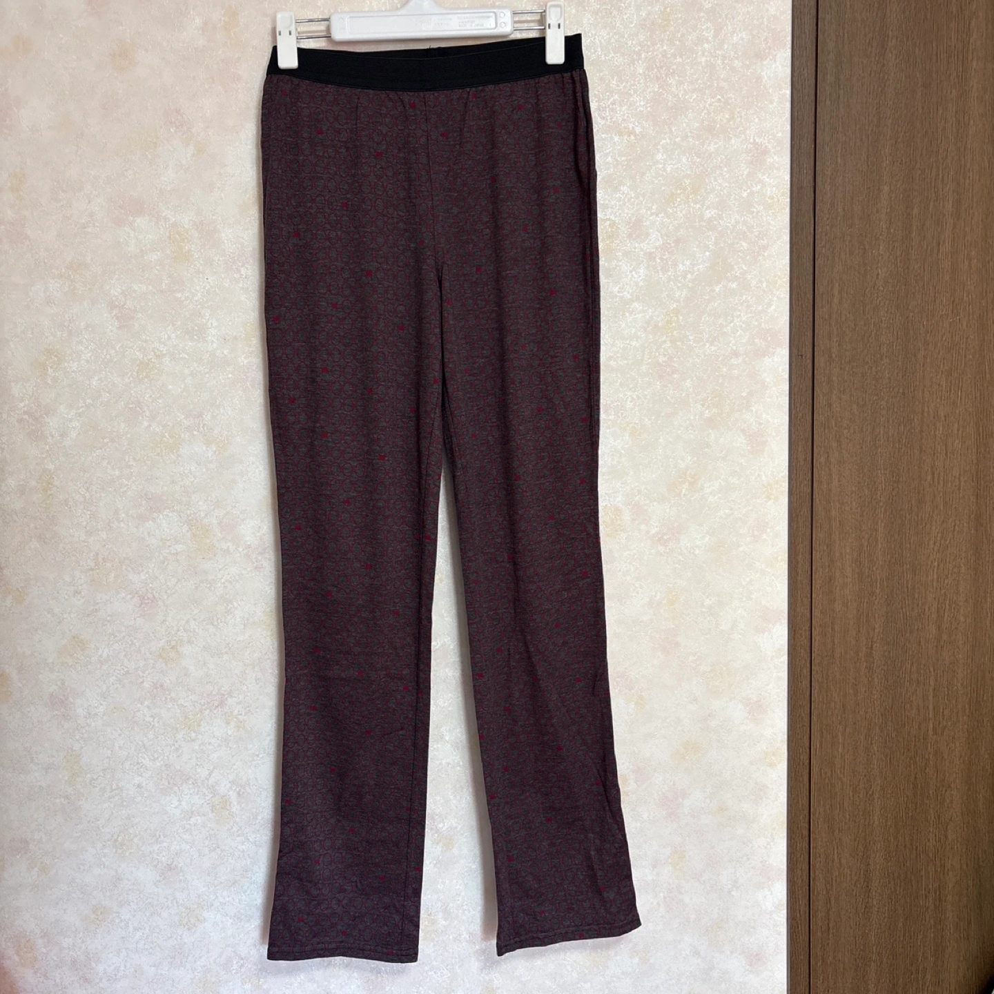 パンツ Lサイズ 赤系 ドット柄