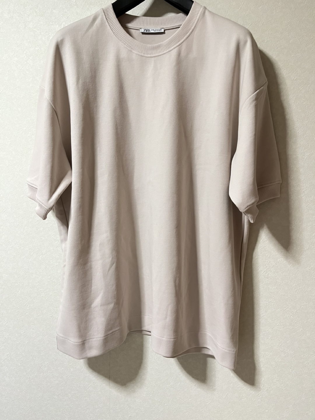 ZARA Tシャツ ピンクベージュ （new）