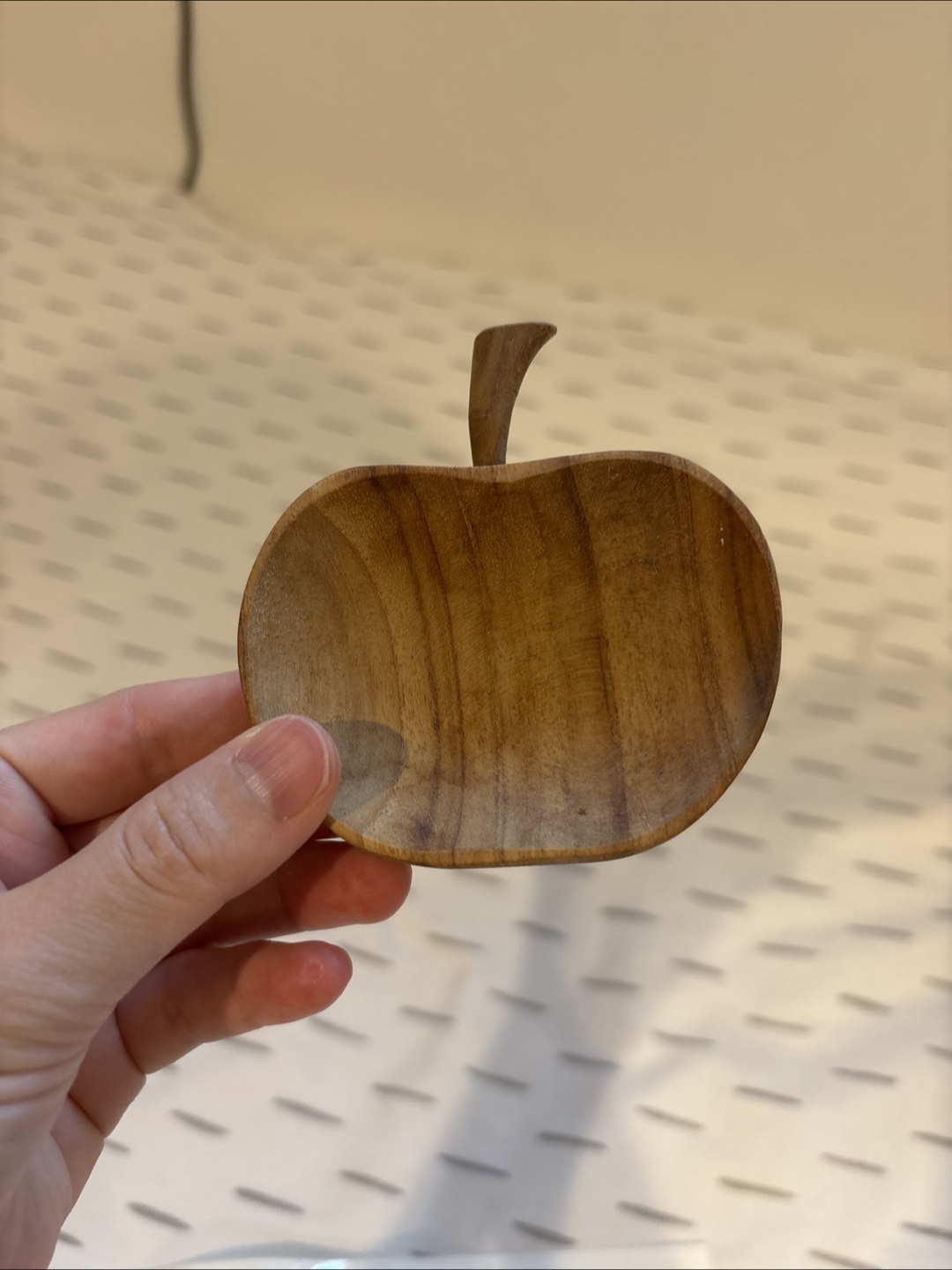 木製 小物入れ りんご型