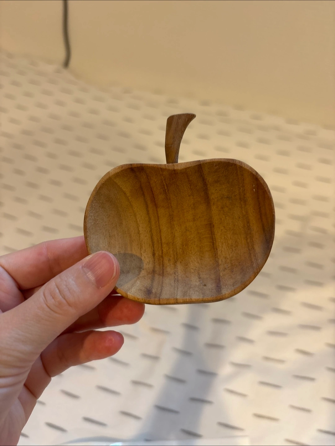 木製 小物入れ りんご型