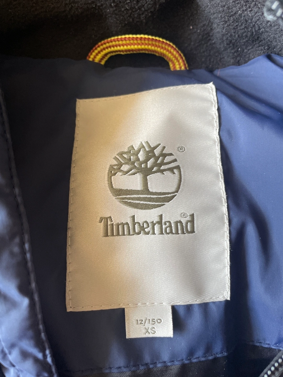 Timberland ダウンジャケット 12歳 サイズ150の写真3枚目