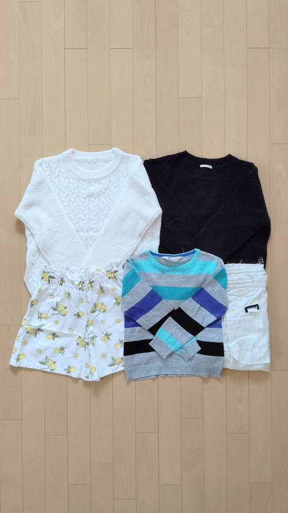 洋服5着
